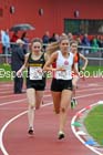 Womens 3000 metres at the Northern Inter-Counties under-17s and 15s at Witton Park, Blackburn. Photo: David T. Hewitson/Sports for All Pics